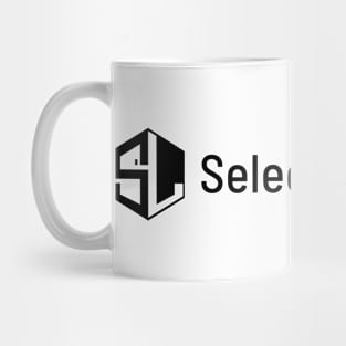 Select Leonard Logo Black Mug